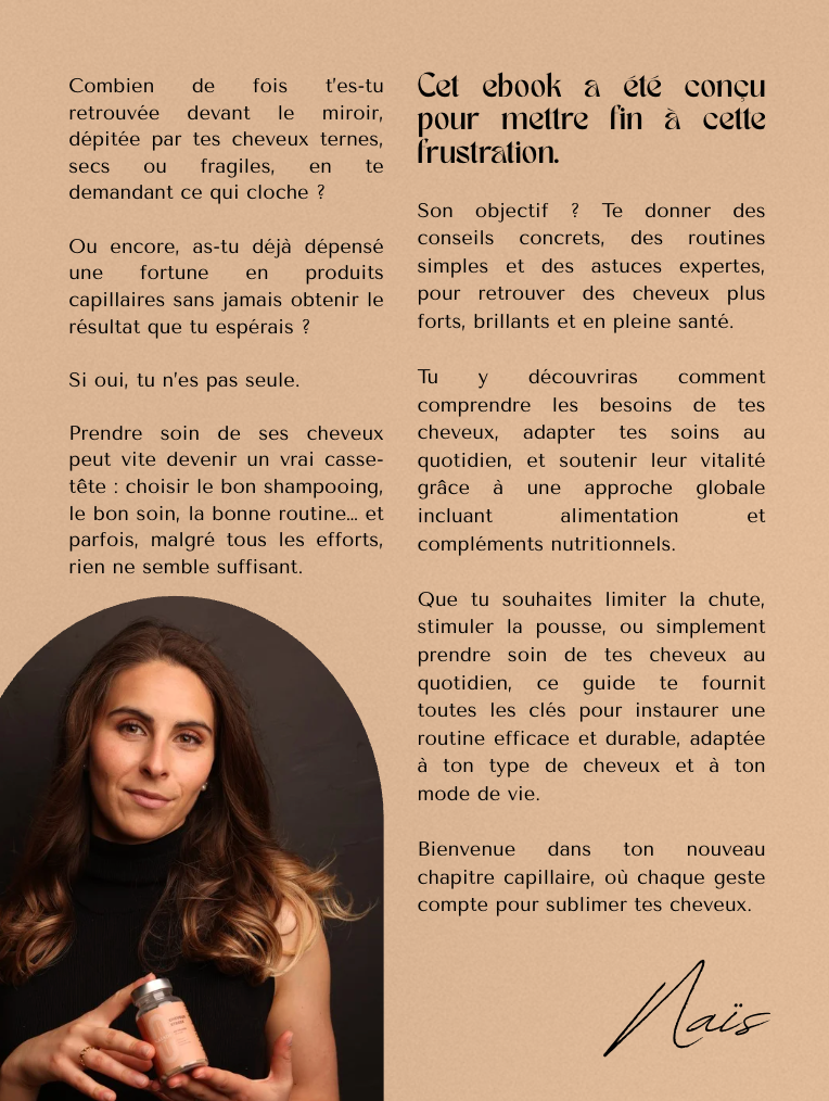 Le Guide pour des Cheveux en Pleine Forme